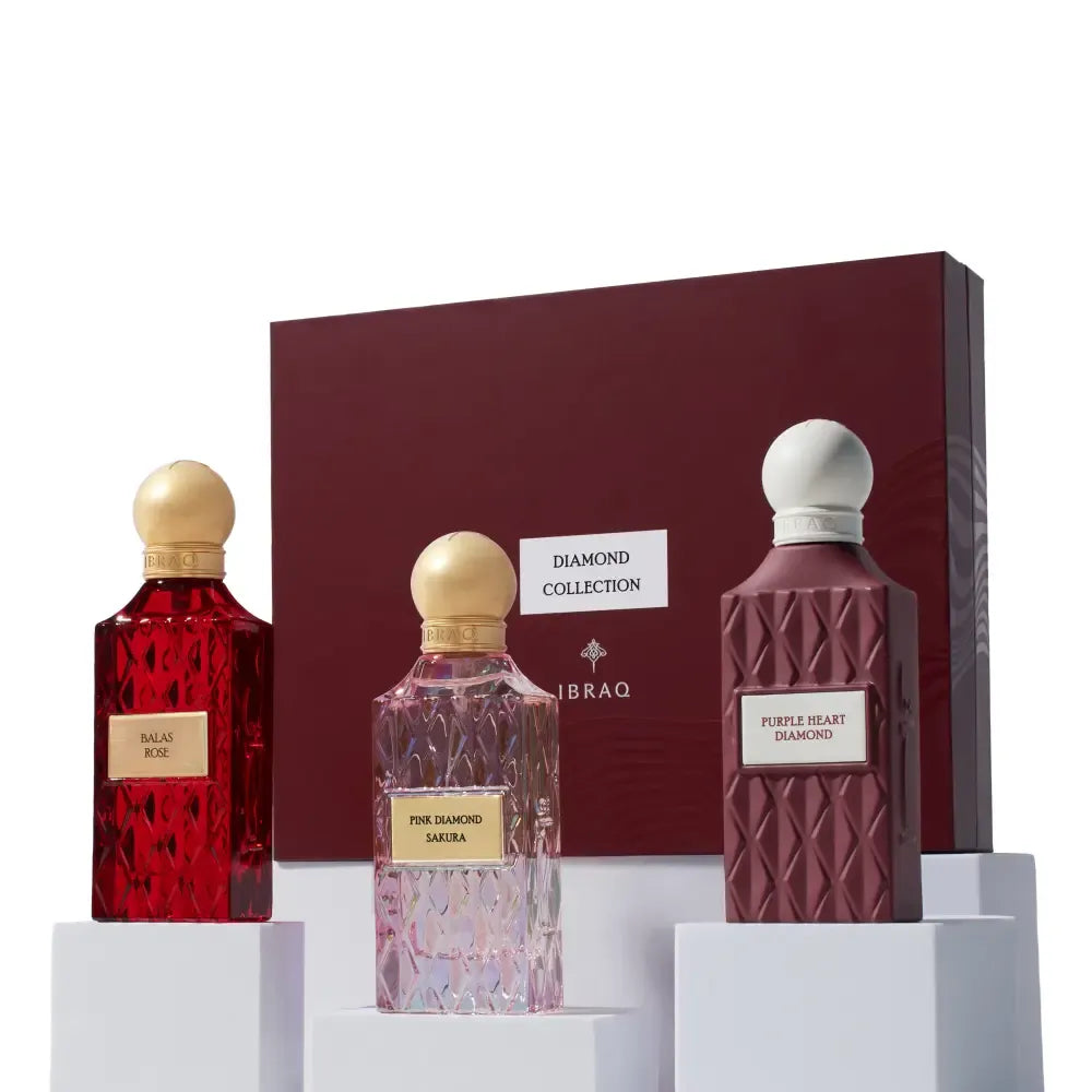 Ibraq Maroon Diamond Collection